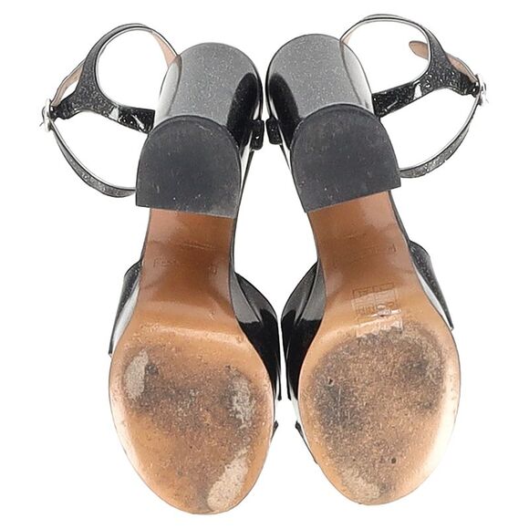 Marc Jacobs Platform Sandals in Black Patent Leather - Picture 6 of 6